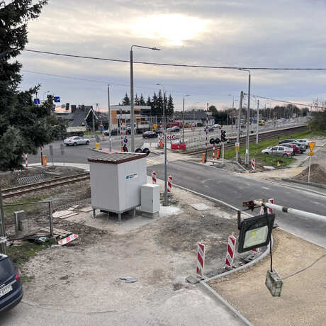 Przebudowa ul. Warszawskiej w Rzeszowie [listopad 2023] - fot 1
